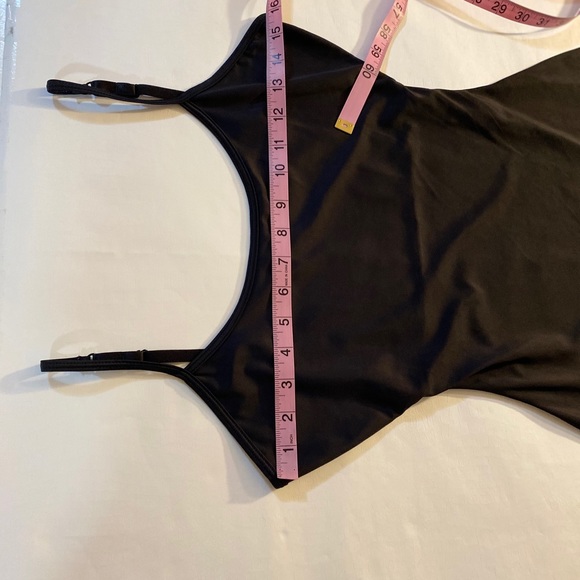 Assets black shapewear spaghetti strap tank top - Picture 2 of 6